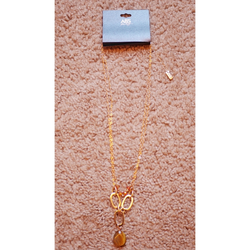 ABS by Allen Schwartz Fashion Layer Chain Pendant